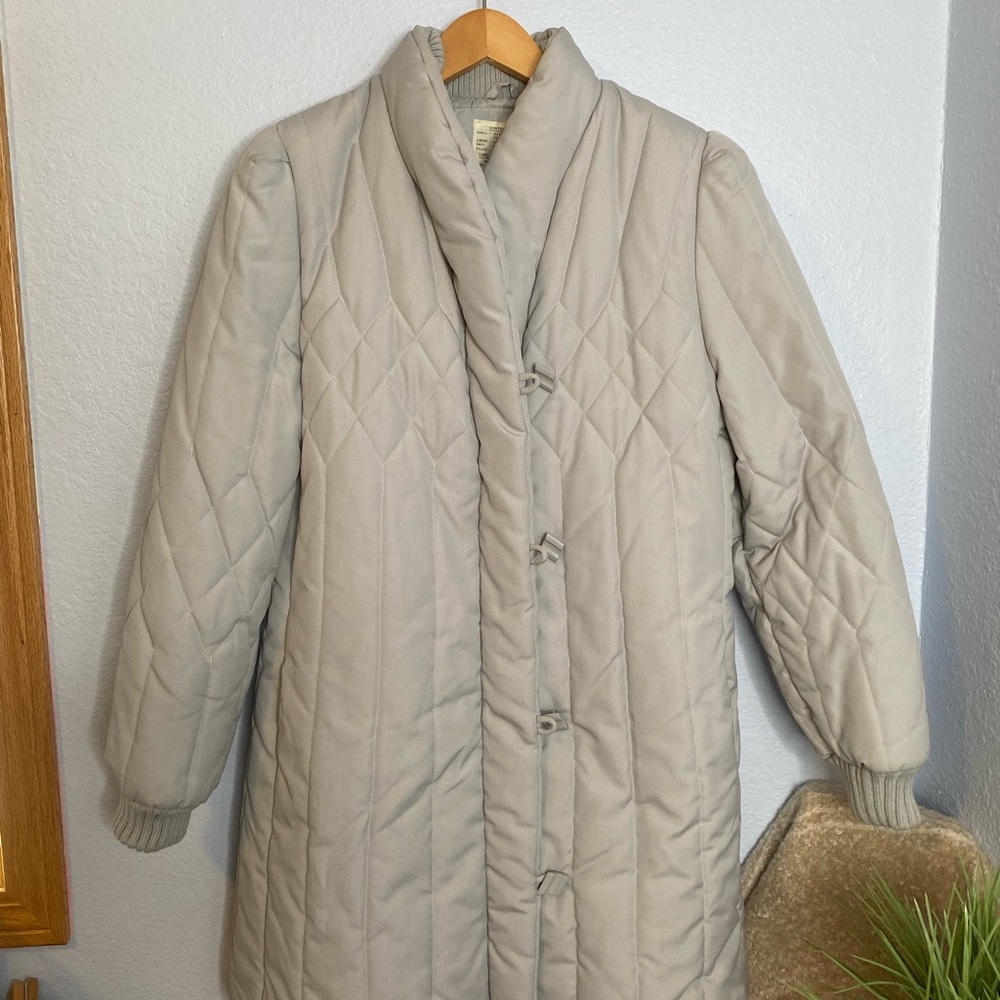 Vintage long 1980 1990 puffer coat